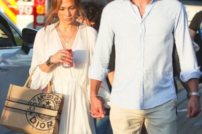 Jennifer Lopez and Ben Affleck Reunite at L.A. Mall with His Son Sam to Shop for Holiday Gifts for His Kids