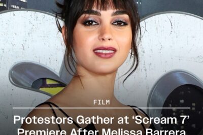 Protestors Gather at ‘Scream 7’ Premiere After Melissa Barrera Fired: ‘Stand For Free Speech’ and ‘Cancel Paramount+’