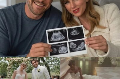 JUST IN: “Baby NO.1 on the way”. Pop sensation Taylor Swift and NFL star Travis Kelce have announced that they are expecting their first child together. The couple, who have been making headlines with their high-profile relationship, celebrated the joyous occasion with a party in Florida. Social media has been flooded with congratulatory messages, as Swifties and NFL fans alike express their happiness for the couple