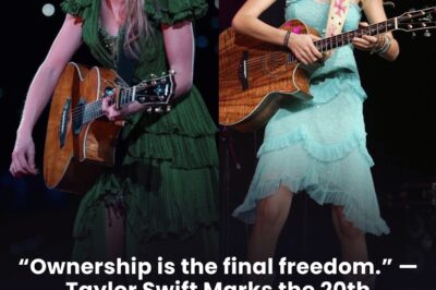 “Ownership is the final freedom.” — Taylor Swift Marks the 20th Anniversary by Re-Recording the 1 Debut Track She Released in 2006 to Reclaim Her Name in a 4 A.M. Session.