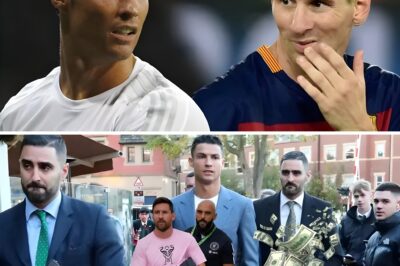 Ronaldo’s bodyguards reportedly earn $250k—but Messi’s personal security fortune tells a very different story. AT
