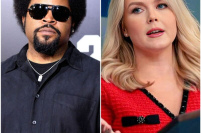 Karoline Leavitt mocked Ice Cube – 47 seconds later, he left the entire room in absolute silence.