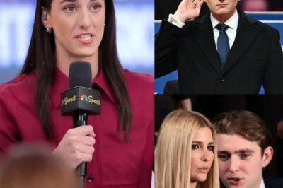 “LIVE MELTDOWN: Barron Trump Explodes After Caitlin Clark Drops EXPLOSIVE Evidence On-Air”