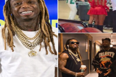 Lil Wayne’s official DJ, DJ ECool, makes history as the first Nigerian DJ to perform at an NBA halftime show at State Farm Arena in Atlanta, USA 🇺🇲.