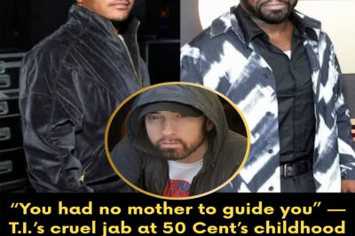 “You had no mother to guide you” — T.I.’s cruel jab at 50 Cent’s childhood trauma backfired instantly after Eminem’s secret move cost him a million-dollar deal