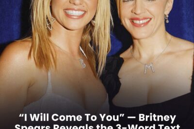 “I Will Come To You” — Britney Spears Reveals the 3-Word Text Madonna Sent During Her 2008 Breakdown That Provided a Vital Lifeline When the World Had Walked Away.